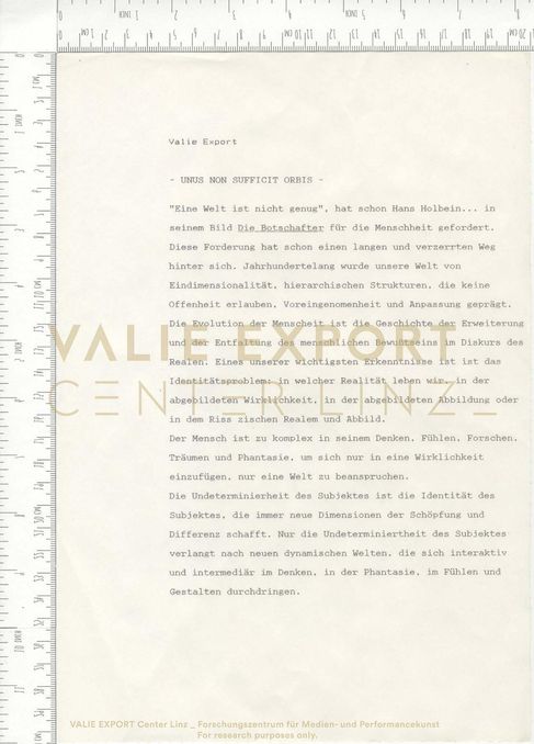 [VEC.003.859] - — UNUS NON SUFFICIT ORBIS —