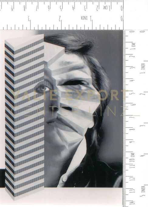[VEC.001.502] - Selbstportrait mit Stiege und Hochhaus